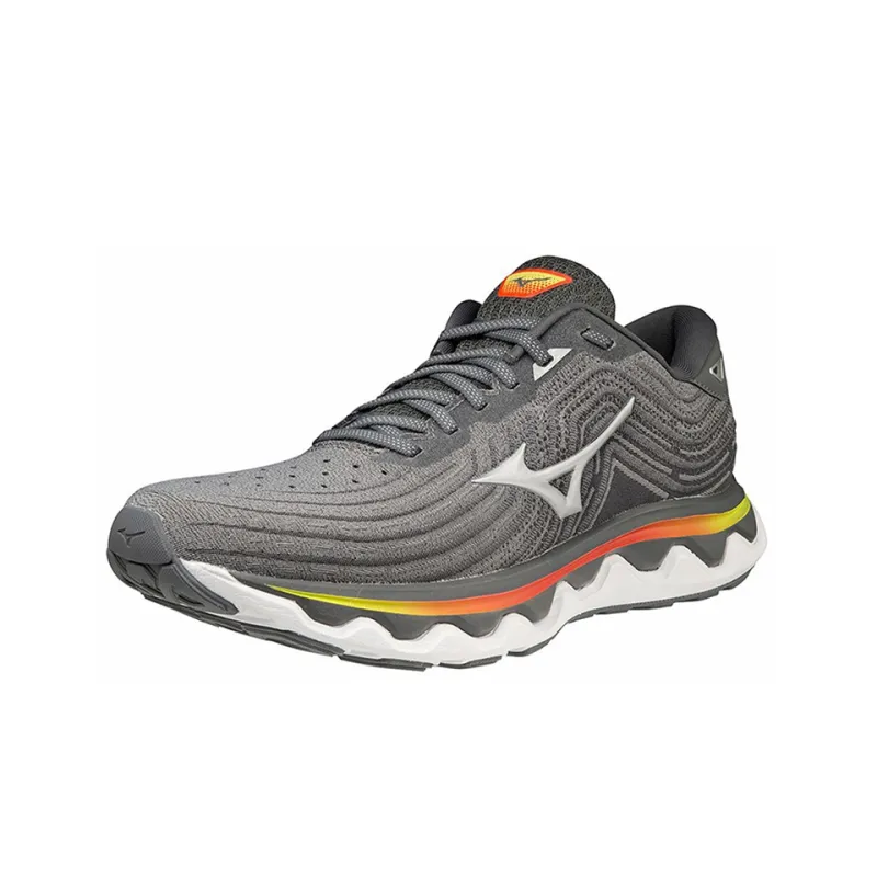 Mizuno Wave Horizon 6 Low Tops Wear resistant Gray-1