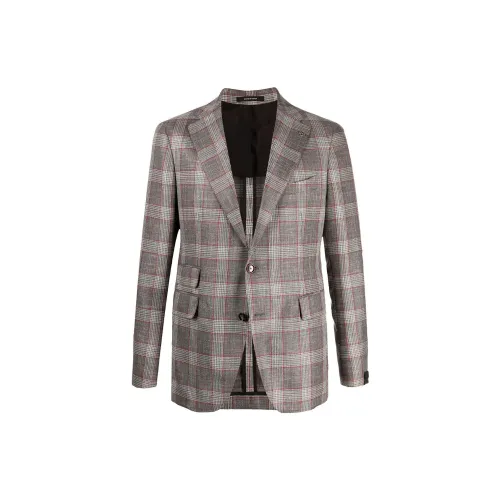 Tagliatore Check Print Jacket