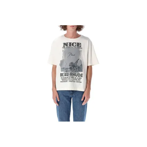 RHUDE T-Shirts Men White