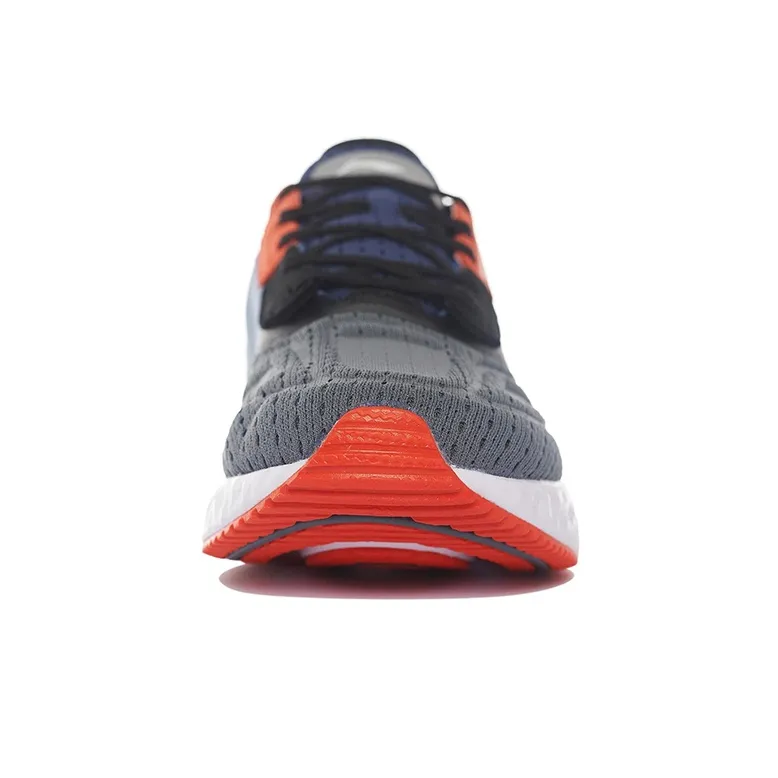 LiNing Low Top Running Shoes Men's Gray Blue Black-4