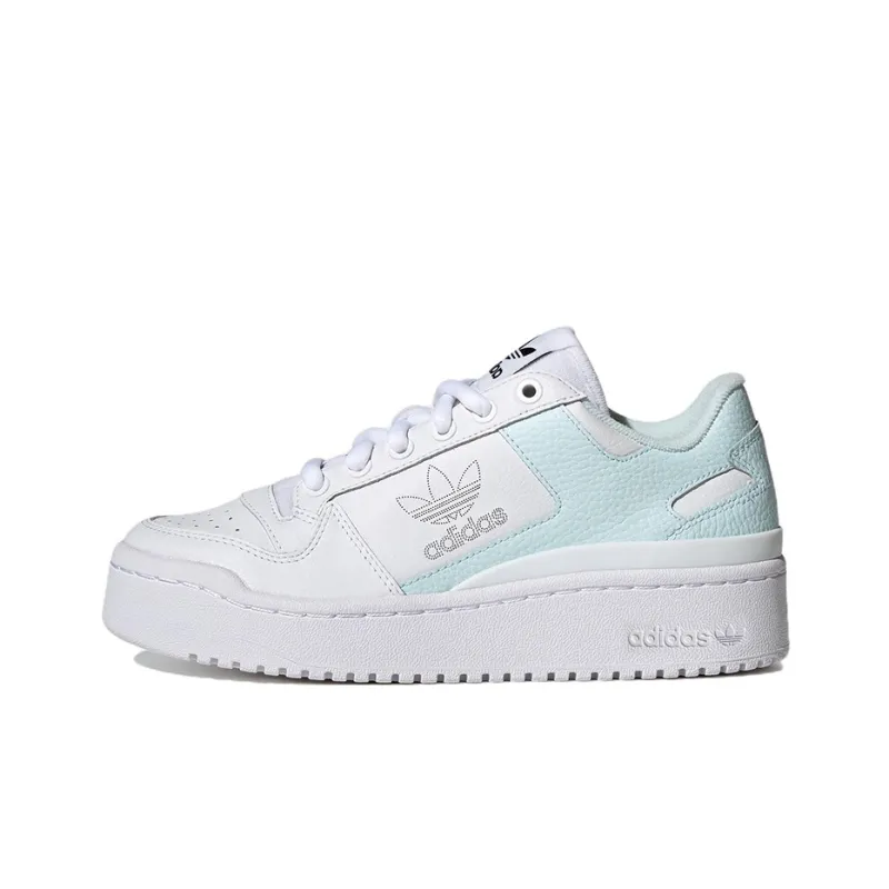 Adidas Forum Bold Shoes 'White Almost Blue' Women's-0
