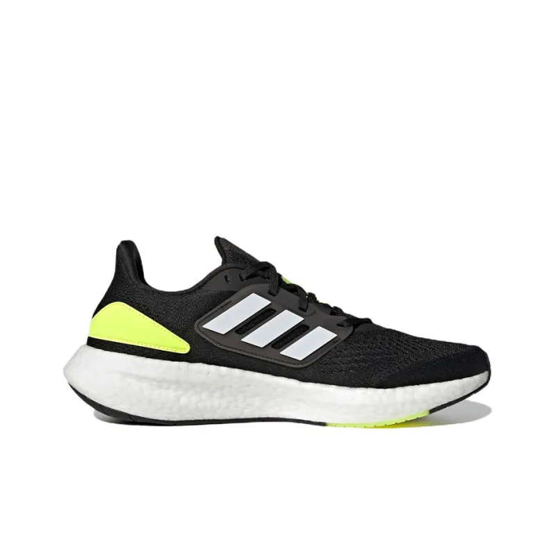 Adidas Pureboost 22 Core Black Cloud White Solar Yellow-1