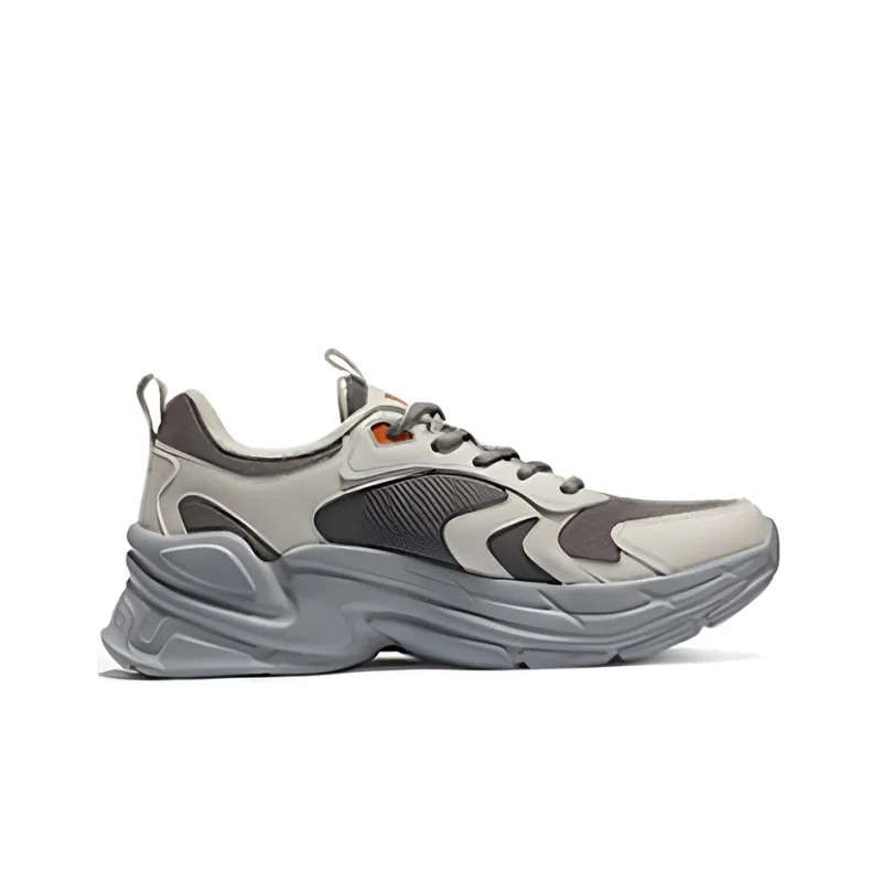 361° Overhill Cushioning, Breathable, Lightweight Low Top Running Shoes Men's Shade 1 Gray Mesh-1
