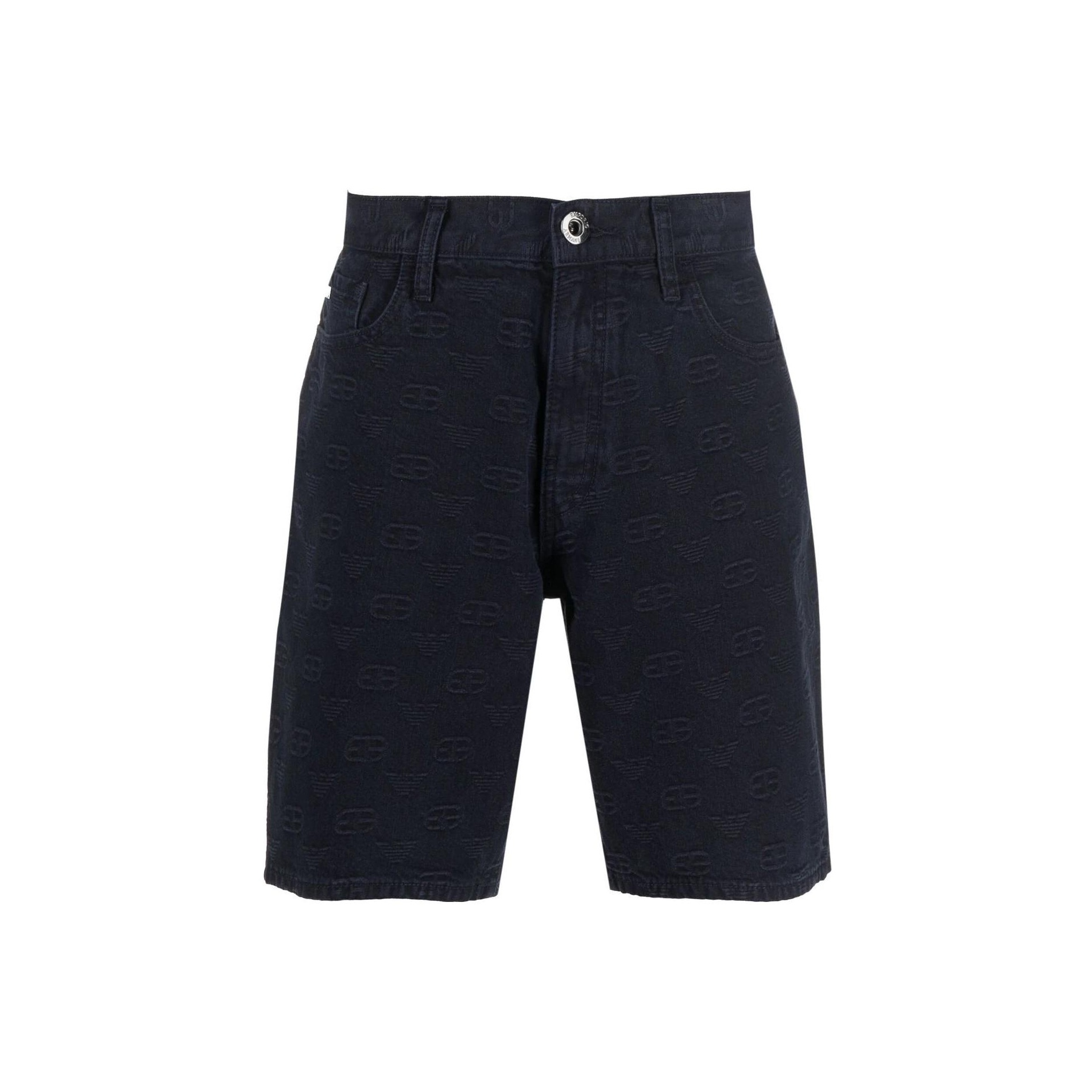 Mens armani denim shorts best sale