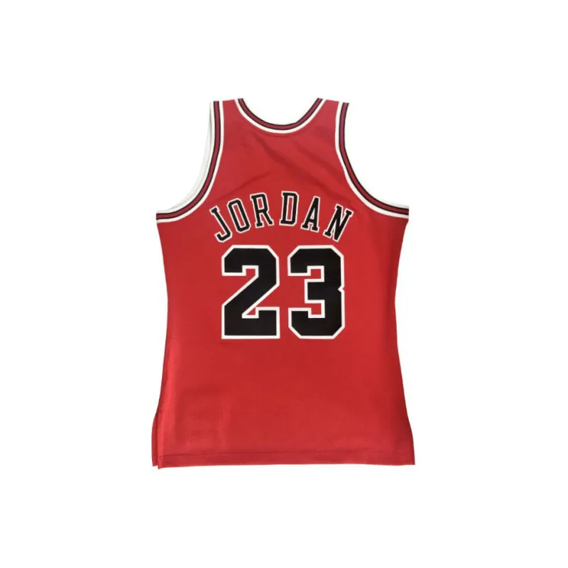 Mitchell & Ness Basketball Jersey Unisex Red-1