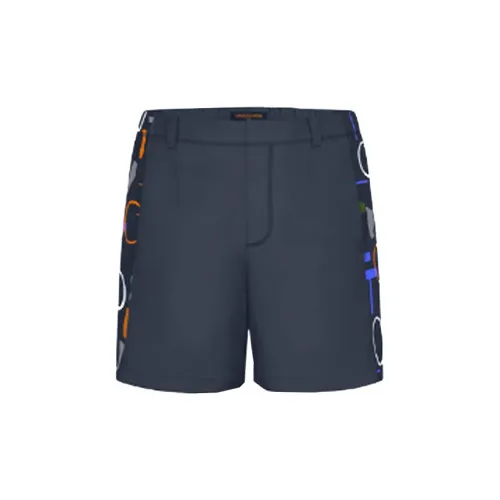 LOUIS VUITTON New Quarterly Products Of LV Casual Shorts Men Blue