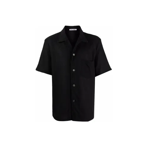 OUR LEGACY Boucle Short-sleeve Shirt