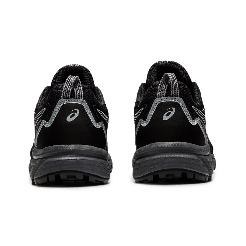 Asics Gel-Venture 8 Wear-Resistant Low-Top Running Shoes Men's Black White D-Width-4