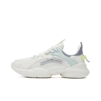 Erke Casual Shoes Women's Low Top Acorn Bud White/catkins Purple