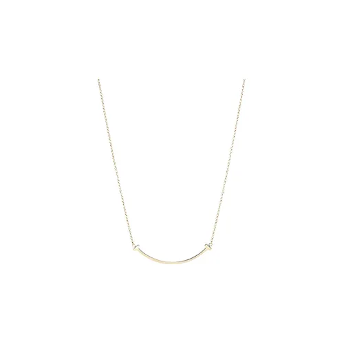 TIFFANY & CO. Women T-Smile Necklace Collection Necklace