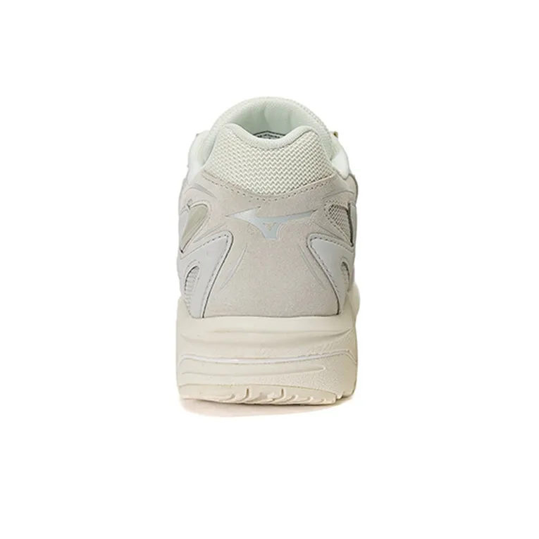 Mizuno Wave Solar Anti Slip And Wear Resistant Breathable Low Top Casual Shoes Unisex White Light Gray-3