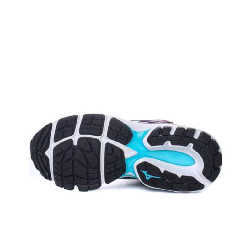 Mizuno Wave Inspire 14 Low Tops Wear resistant Purple White Blue-4