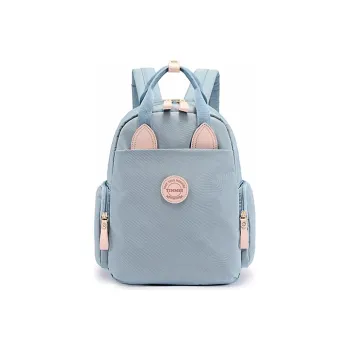 Sound For Life Canvas Backpack Regular Women's Blue/Pink