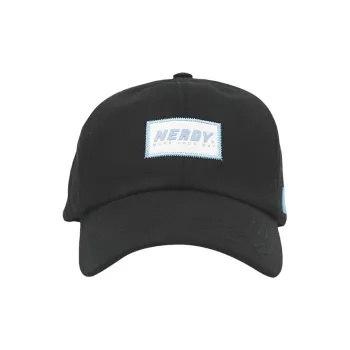 NERDY Baseball Cap Unisex Black