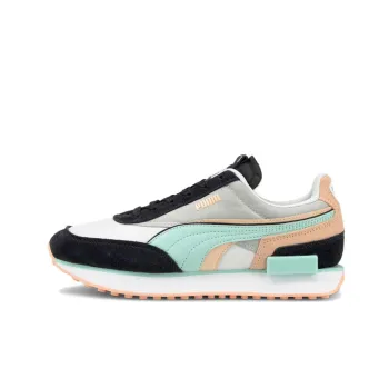 PUMA Future Rider Casual Shoes Unisex Low-Top Black/Blue/Pink