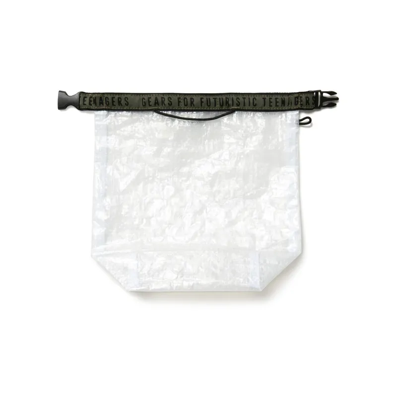 HUMAN MADE Polyethylene Roll Up Bag Shoulder Bag Regular Unisex White-2