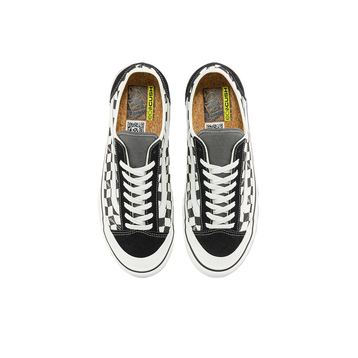 VANS★STYLE 136 DECON VR3 SF★兼用★MARSHMALLOW/BLACK Style 136 Vans Decon VR3 Sf 'Checkerboard - Black