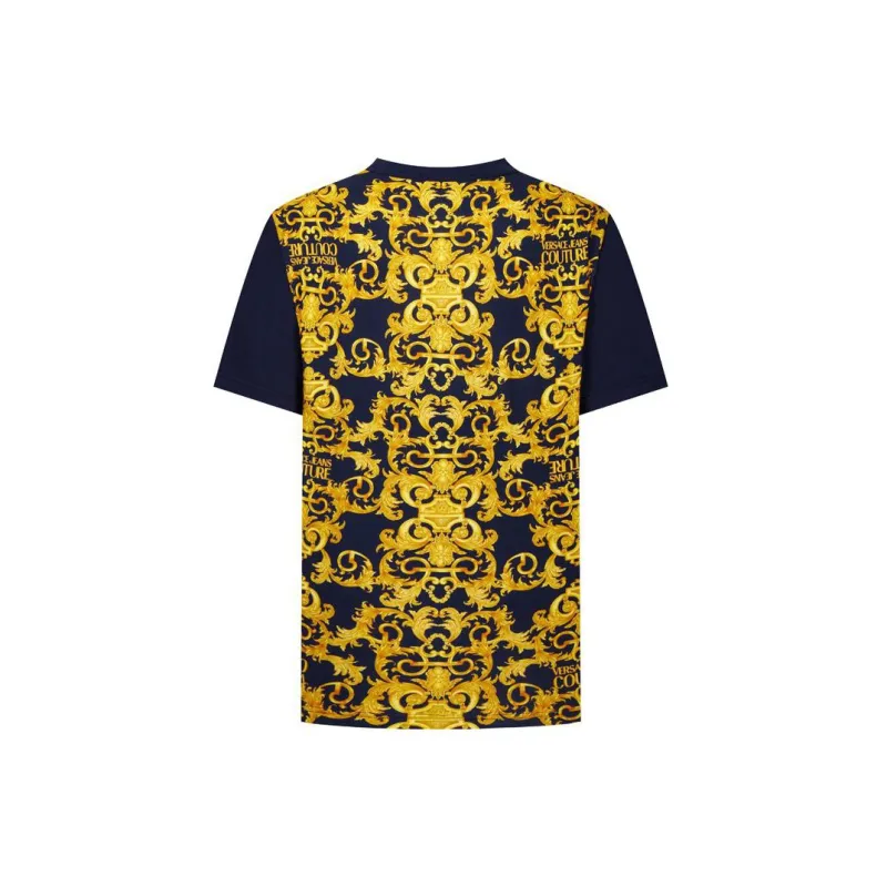 VERSACE JEANS COUTURE SS22 T Shirt Men's Blue-1