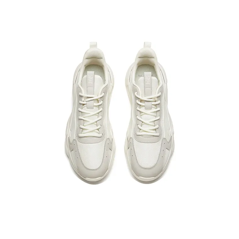 Anta Dance Battle 2.0 Low Top Sports Casual Shoes Men's White-3