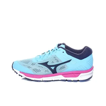 Mizuno Synchro Mx 2 Low Tops Wear resistant Blue Pink