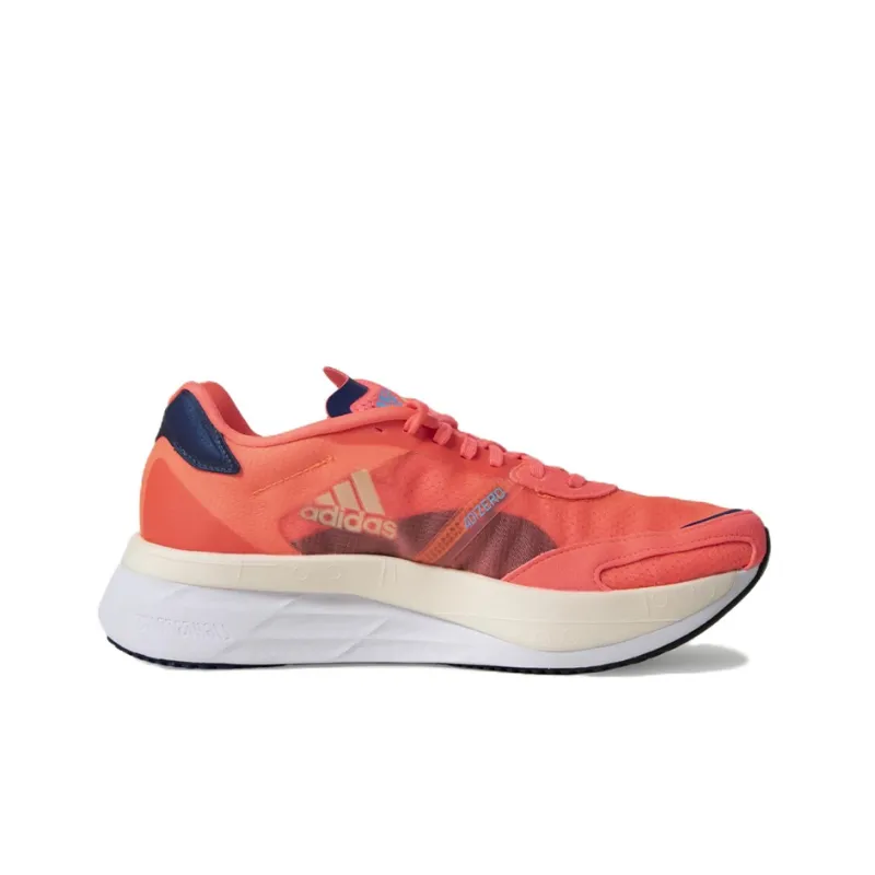 Adidas Adizero Boston 10 Wear-Resistant Low-Top Running Shoes Women's Orange Red-1