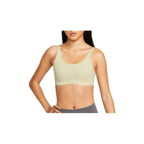 Nike Sports Underwear Women's Light Yellow Green