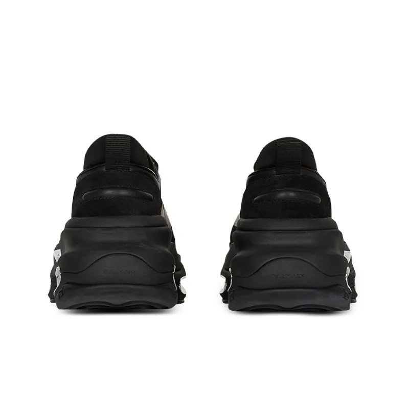 BALMAIN B Bold Low Top Black Suede-3