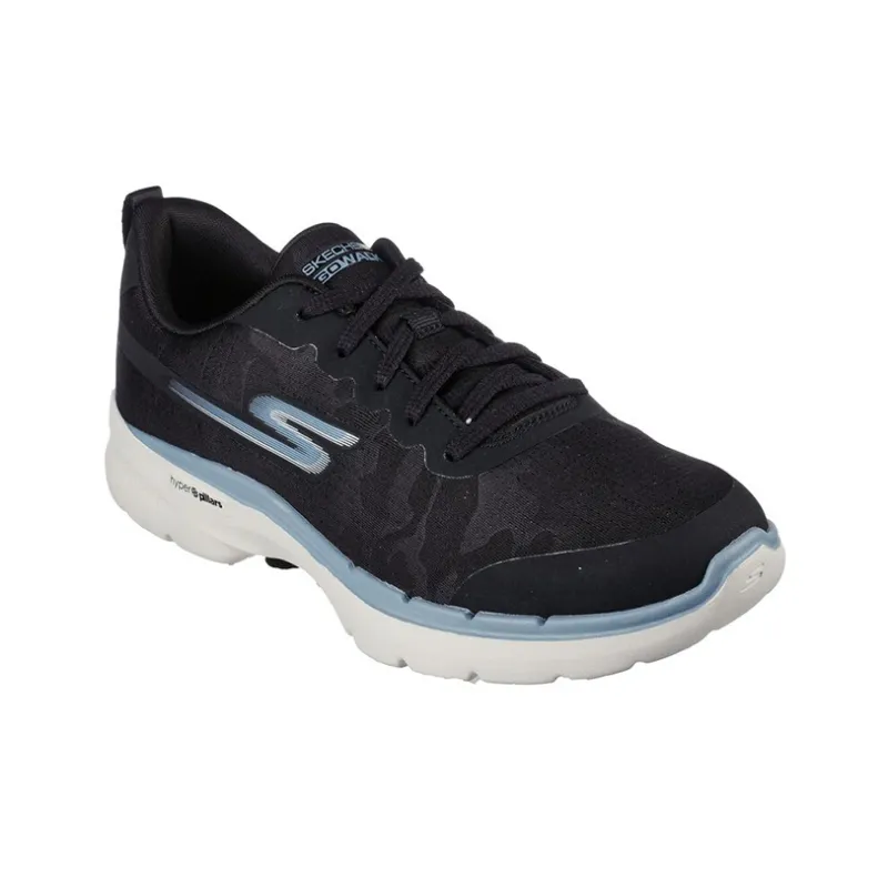 Skechers Go Walk 6 'Black Blue White' Women's-2