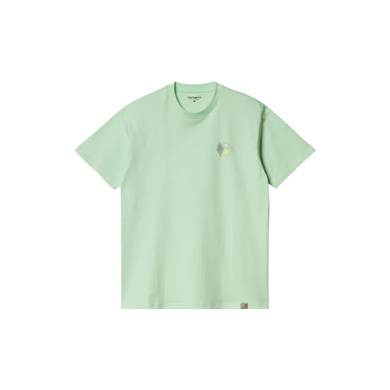 Carhartt WIP T Shirts Men Light Green-1
