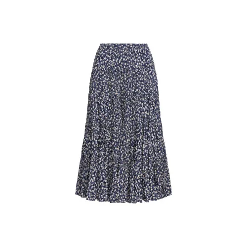 Polo Ralph Lauren Casual Long Skirts Women's Blue