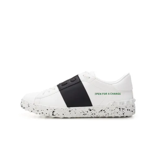 Valentino Open Sneaker 'Open For A Change - White Black'