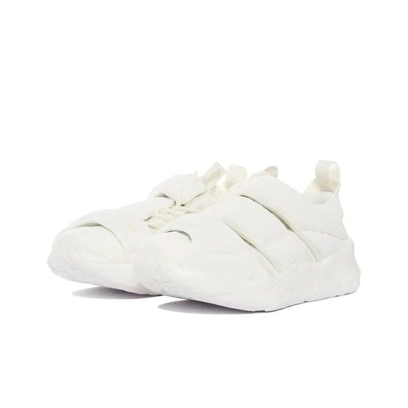 LiNing Kungfu Zen Rebound Cushioning Wear Resistant Slip Resistant Low Top Sports Casual Shoes Men's White-2