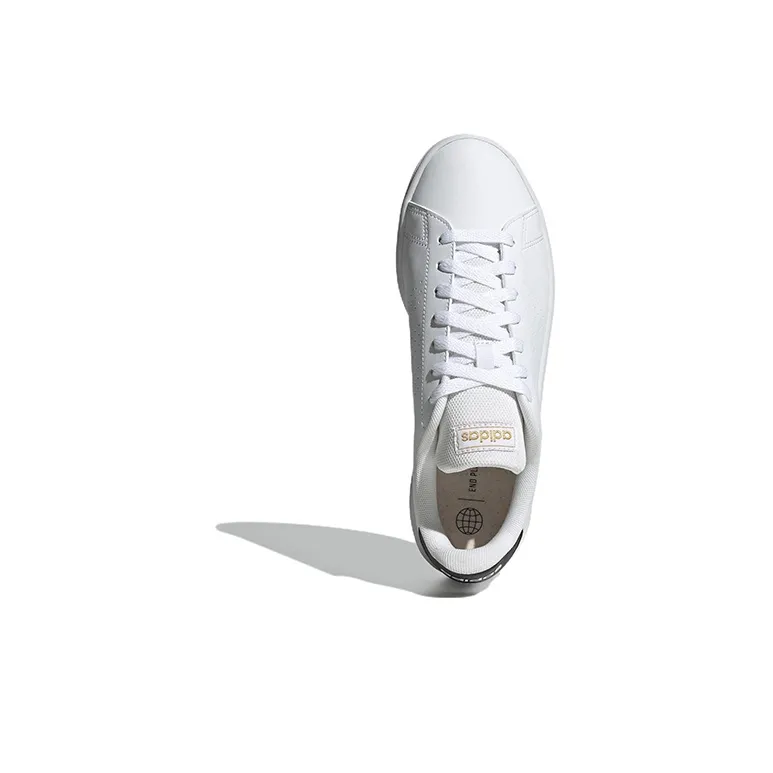 Adidas Neo Advantage Skateboard Shoes Men Low Top White/Black-4