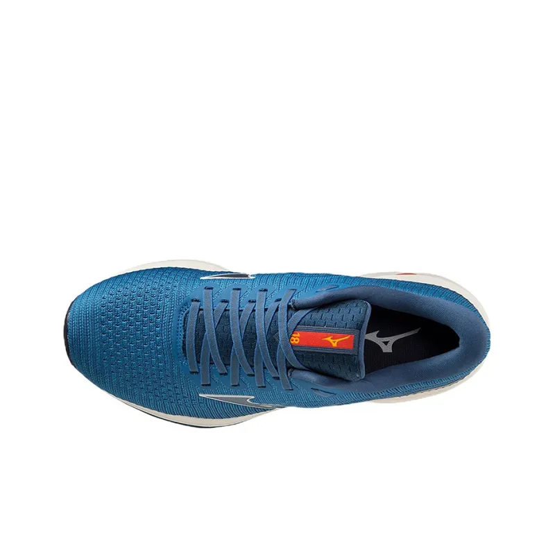Mizuno Wave Inspire 18 Running Shoes Men Low Top Blue-2