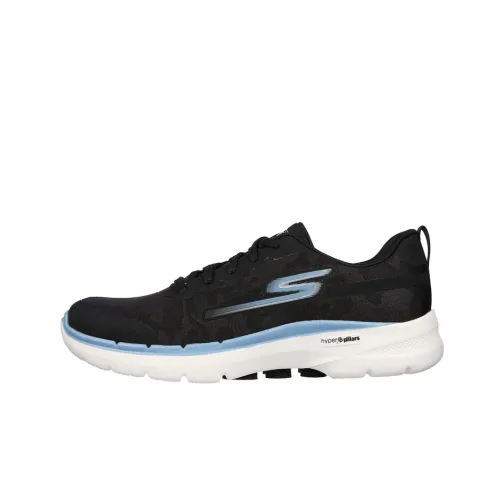 Skechers Go Walk 6 'Black Blue White' Women's
