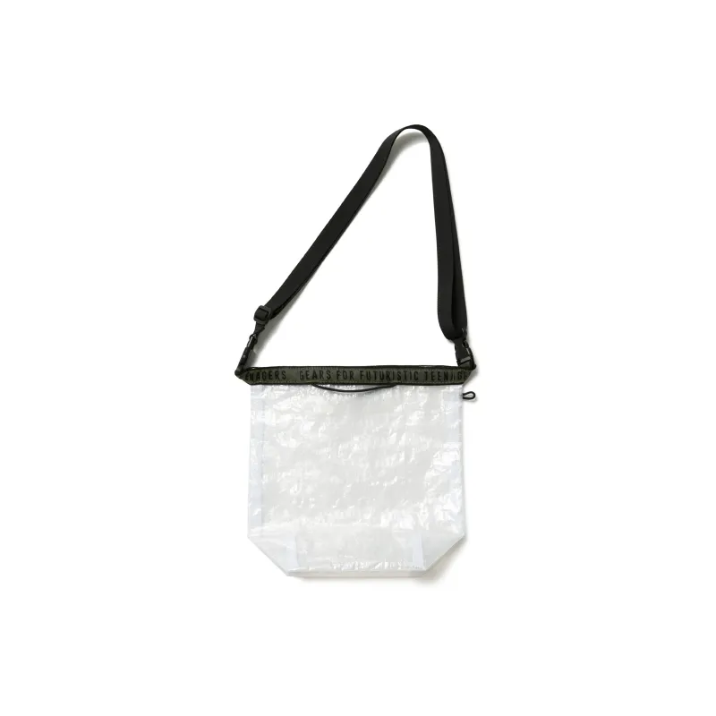 HUMAN MADE Polyethylene Roll Up Bag Shoulder Bag Regular Unisex White-0