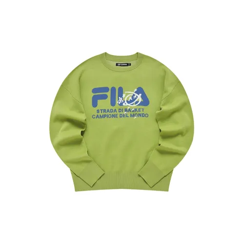 FILA FUSION Sweaters Men Mulberry Yellow