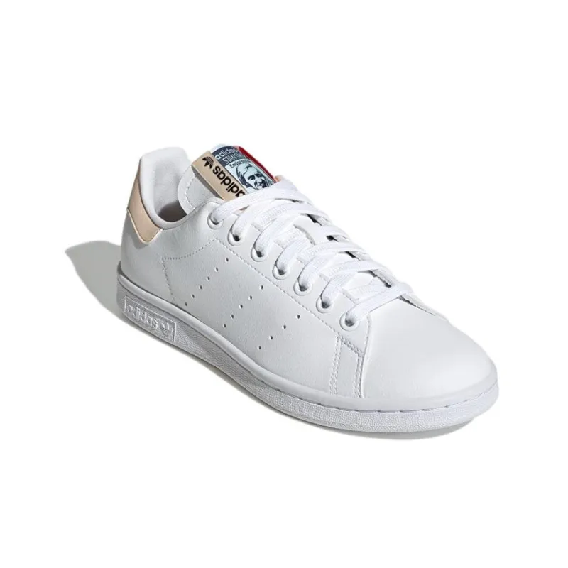Adidas Stan Smith Cloud White Bliss Orange Almost Blue Women's-2