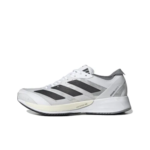 Adidas Adizero Adios 7 Running Shoes Women's Low-Top White/Black