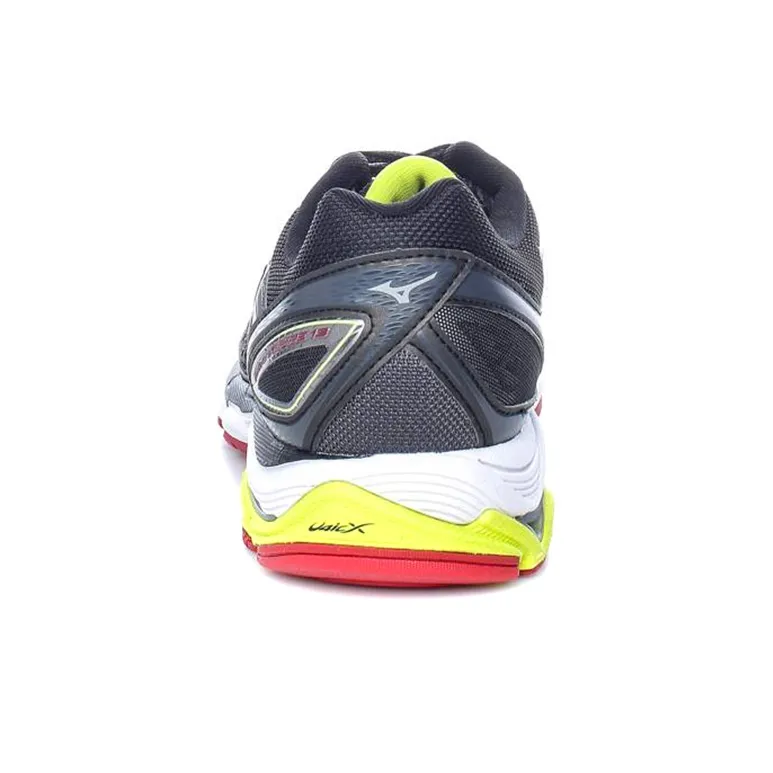 Mizuno Wave Inspire 13 Anti-Slip Wear-Resistant Low-Top Running Shoes Black Silver-3