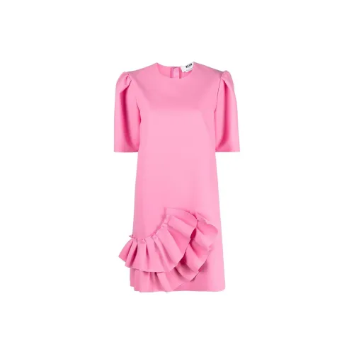 MSGM Short-Sleeved Dresses Women's Pink