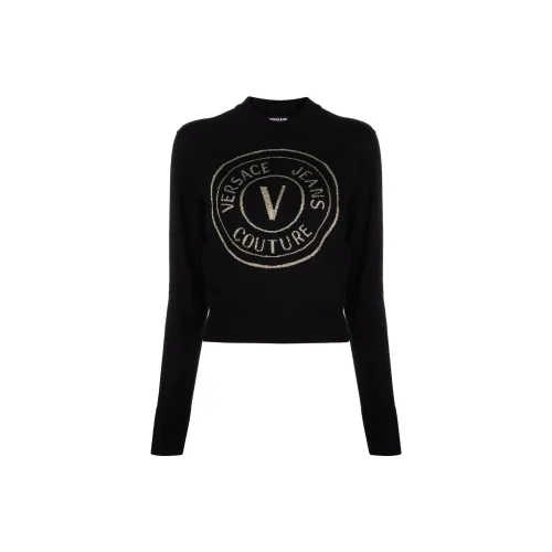 VERSACE JEANS COUTURE Sweaters Women's Black