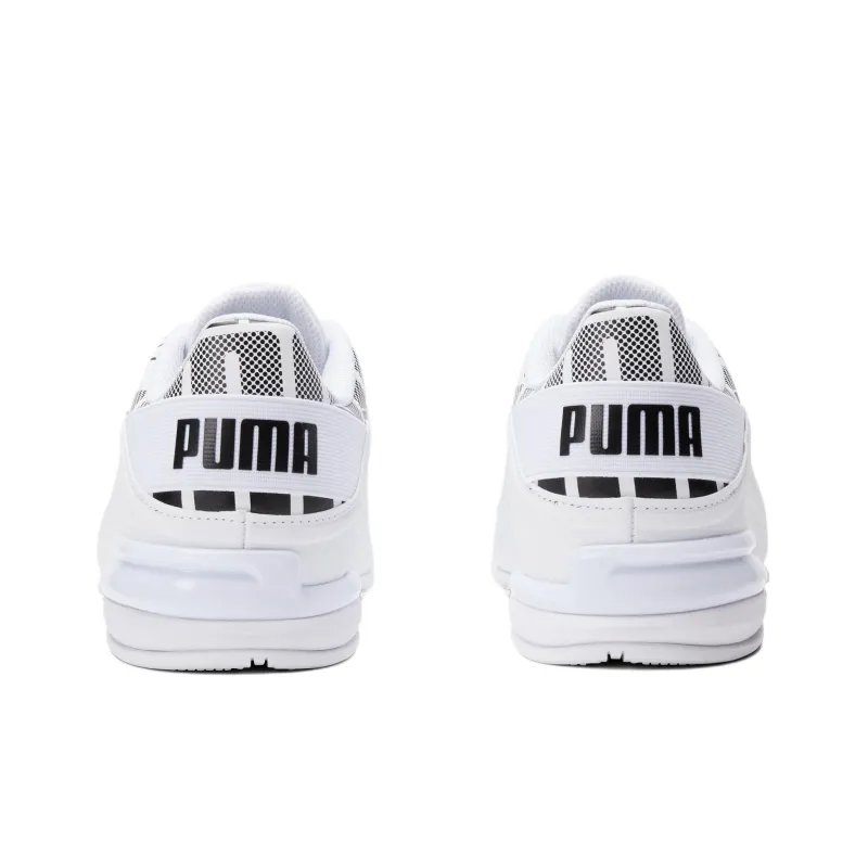 Puma Viz Runner Repeat Wide 'White Black'-3