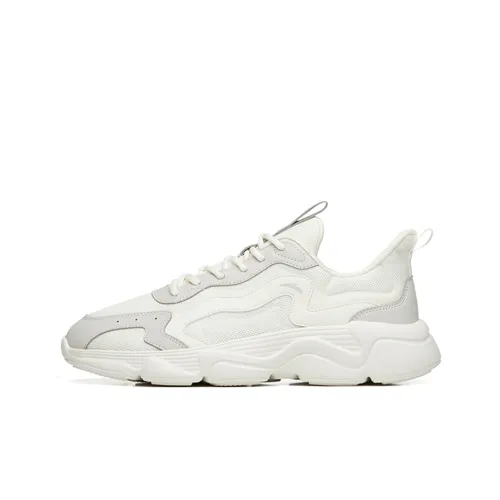 Anta Dance Battle 2.0 Low Top Sports Casual Shoes Men's White