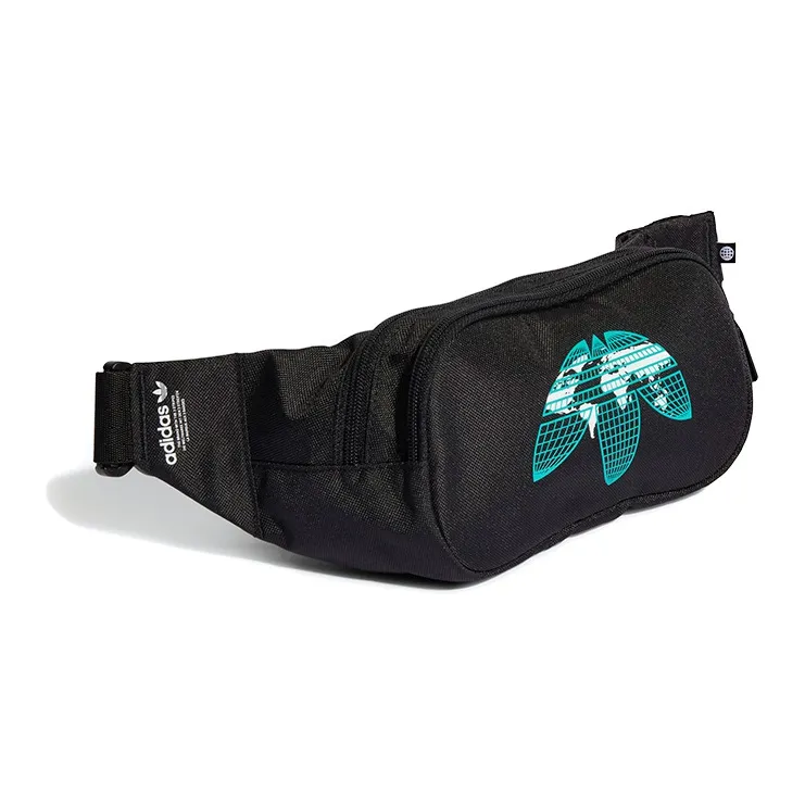 Adidas Originals Polyester Fanny Pack Regular Unisex Black-2