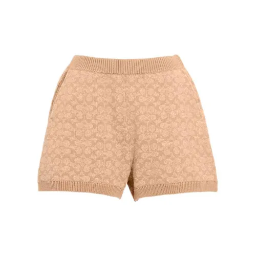 COACH Casual Shorts Women's Natural