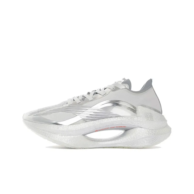 LiNing Jueying 䨻 Low Top Running Shoes Women's Silver-0