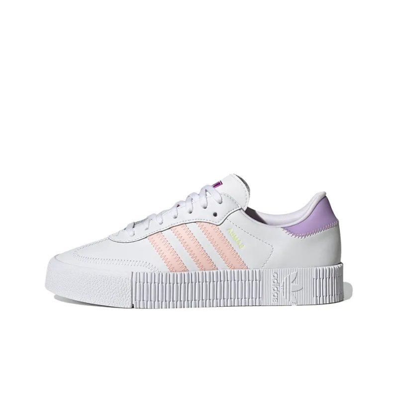 Adidas Originals Sambarose 'White Pink Purple' Women's-0