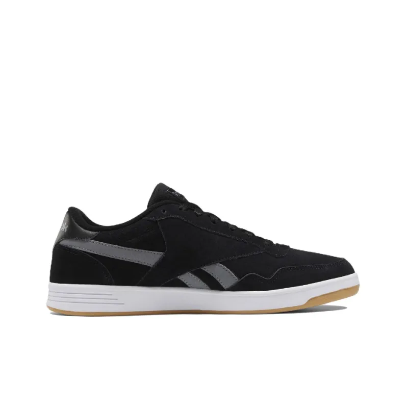 Reebok Royal Techque T Anti-Slip Wear-Resistant Low-Top Skateboard Shoes Men's Black White-1