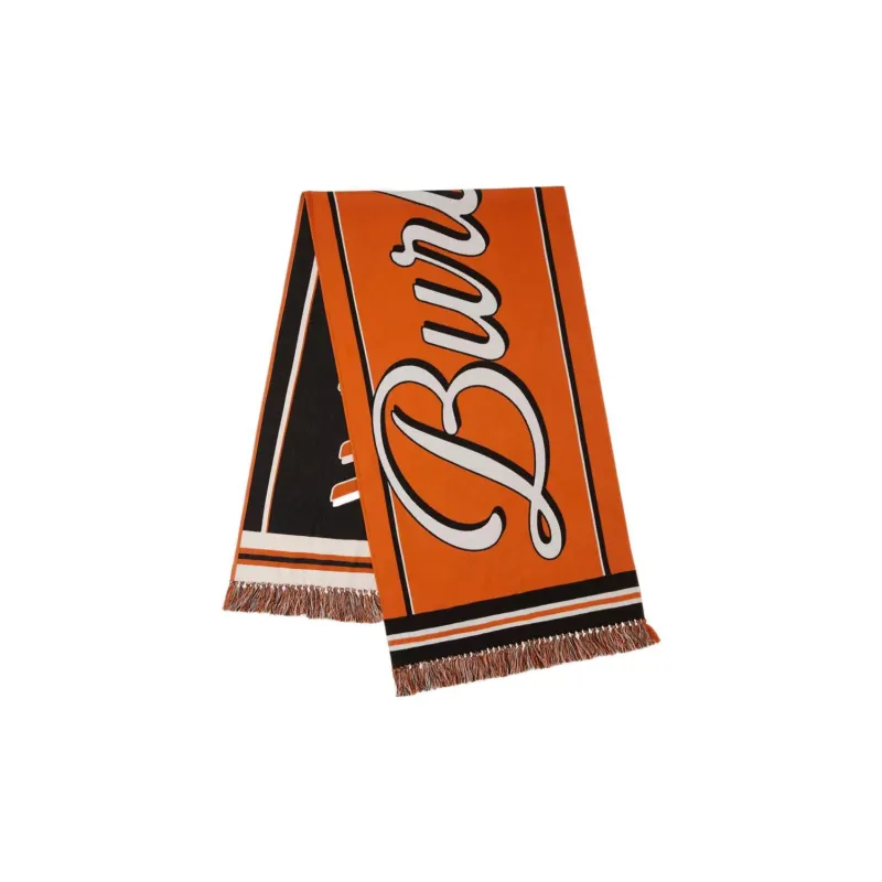 Burberry Cotton Knit Scarves Unisex-1
